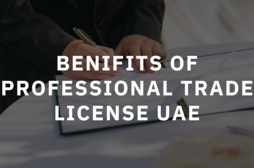 Benifits of Professional Trade License UAE