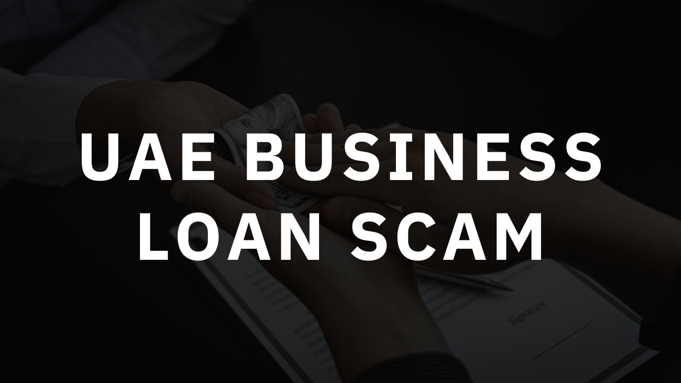 UAE Business Loan Scam